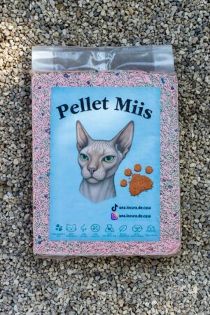 Arena para gatos ecológica Pellet Miis (aroma Chicle)