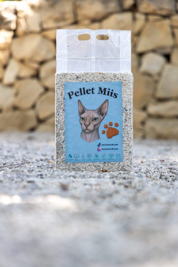 Pack de iniciación - 3 bolsas de arena – Pellet Miis (aroma Jazmín) - Imagen 2