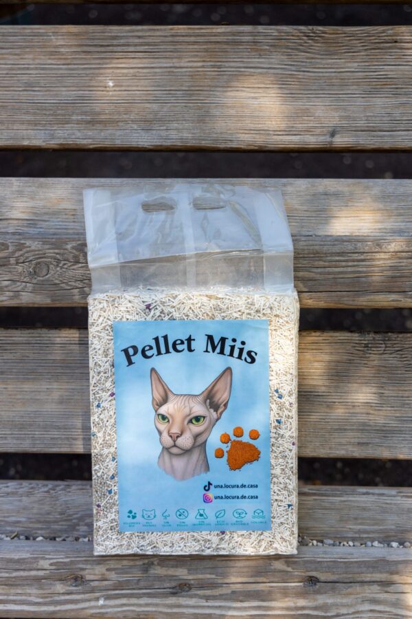 Pack de iniciación - 3 bolsas de arena – Pellet Miis (aroma Jazmín) - Imagen 3