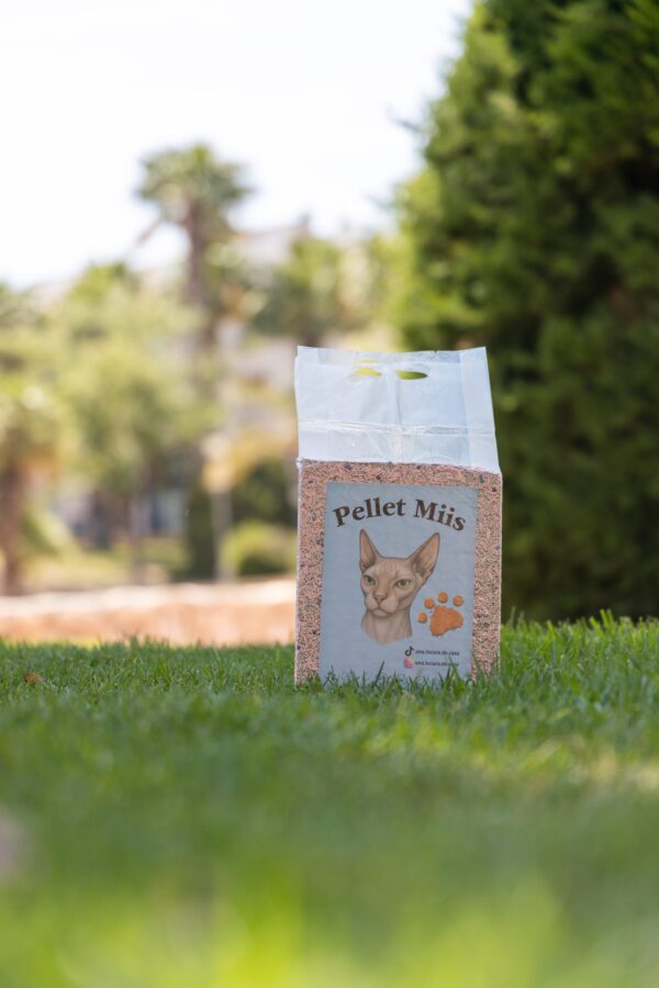 Pack ahorro - 6 bolsas de arena - Pellet Miis (aroma Chicle) - Imagen 4
