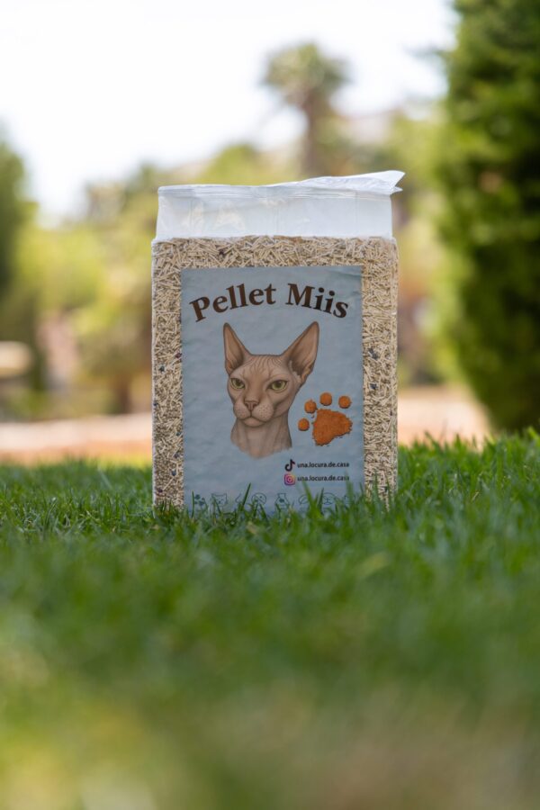Pack de iniciación - 3 bolsas de arena – Pellet Miis (aroma Jazmín) - Imagen 4