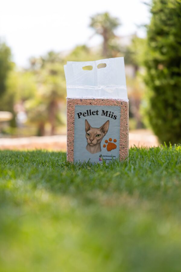 Arena para gatos ecológica Pellet Miis (aroma Chicle) - Imagen 4