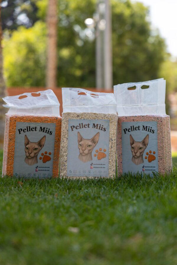 Arena para gatos ecológica Pellet Miis - Imagen 5