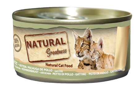 Lata pechuga de pollo gatitos (Kitten)